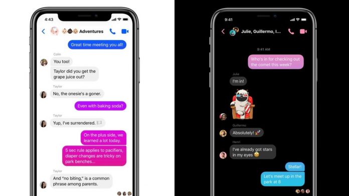 Facebook Messenger, le Dark Mode est disponible : Voici comment activer le mode sombre