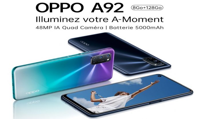 OPPO A92 : le smartphone est désormais disponible au Maroc