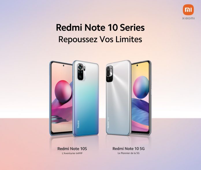 Xiaomi Maroc annonce la sortie de ses nouveaux smartphones de la série Xiaomi Redmi Note 10