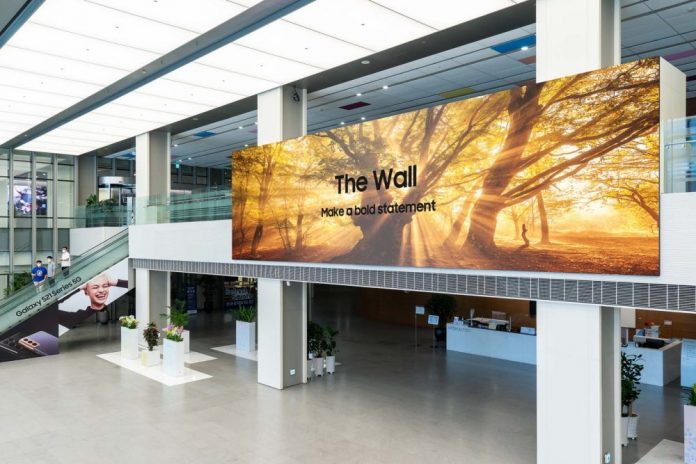 Maroc : Samsung lance son écran géant “The Wall 2021” à travers le monde entier