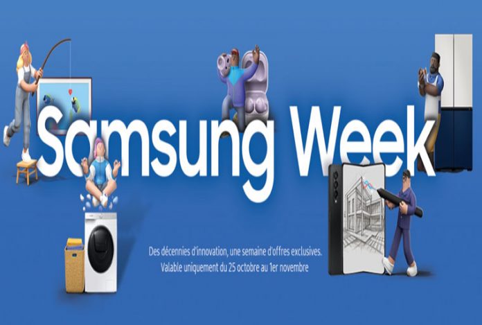 Samsung Electronics se prépare au lancement de la Samsung Week sur sa boutique en ligne