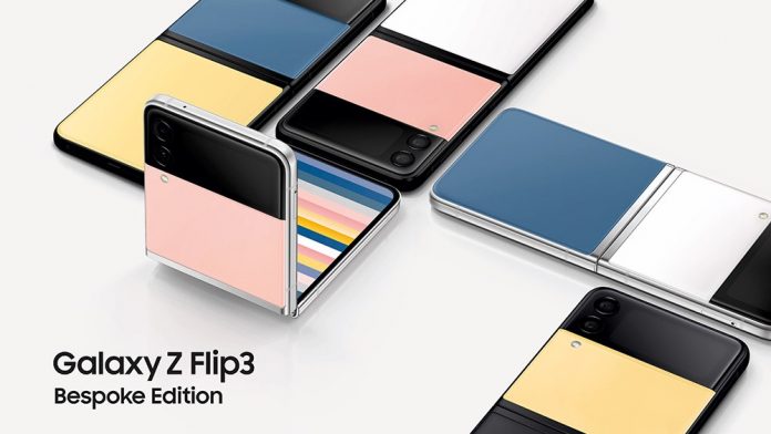 Samsung présente le Galaxy Z Flip3 Bespoke Edition