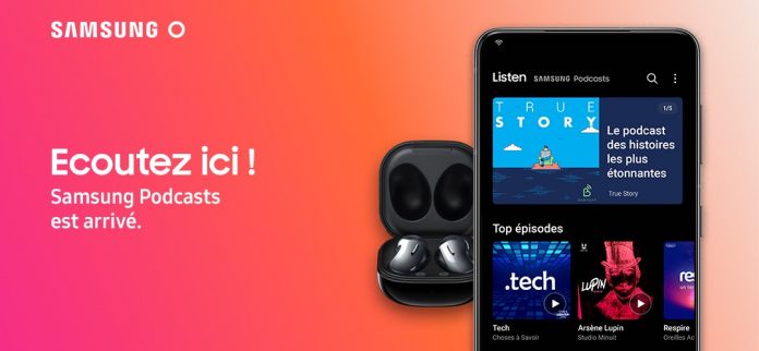 Samsung : Un large choix de podcasts accessibles en un seul clic
