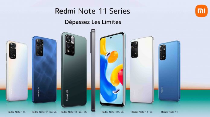 Xiaomi dévoile trois nouveaux membres de la Série Redmi Note 11 sur le marché marocain
