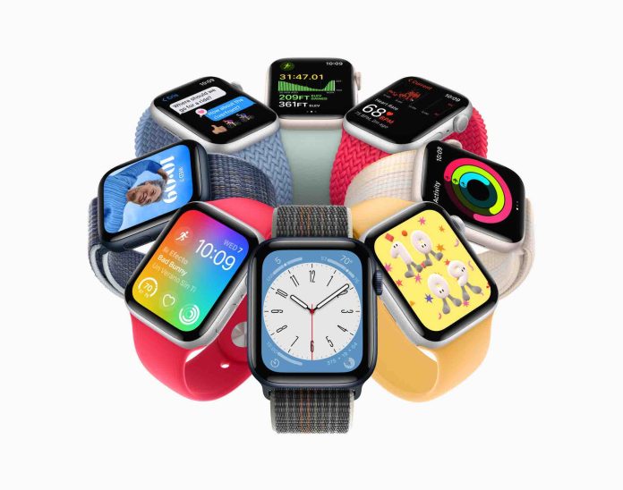 Apple annonce l’Apple Watch Series 8 et la nouvelle Apple Watch SE
