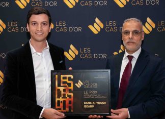 Mobiles d’Or 2023 récompense Gear9 et Bank Al Yousr par le prix international du marketing automation à Paris Mobiles d’Or 2023 récompense Gear9 et Bank Al Yousr par le prix international du marketing automation à Paris