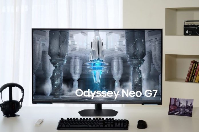 Samsung Electronics présente l'Odyssey Neo G7 43