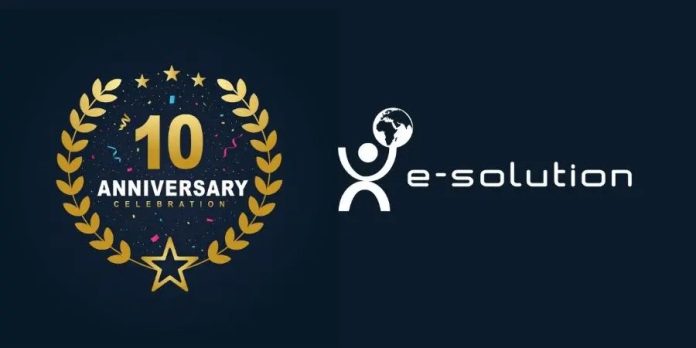 Une décennie d'innovation : E-SOLUTION célèbre son 10ème anniversaire