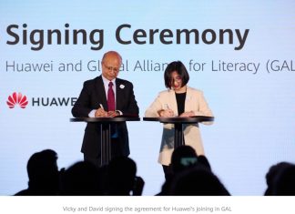 Huawei rejoint l’Alliance mondiale pour l’alphabétisation de l’UNESCO pour stimuler la croissance des compétences Huawei rejoint l'Alliance mondiale pour l'alphabétisation de l'UNESCO pour stimuler la croissance des compétences