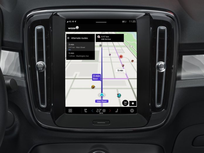 La conduite connectée : Waze sera désormais disponible sur les modèles Volvo
