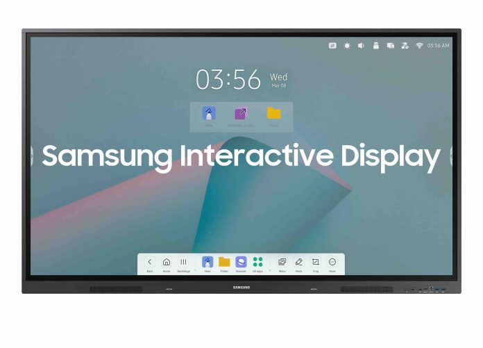 Samsung dévoile un nouvel écran interactif pour une expérience d'apprentissage améliorée