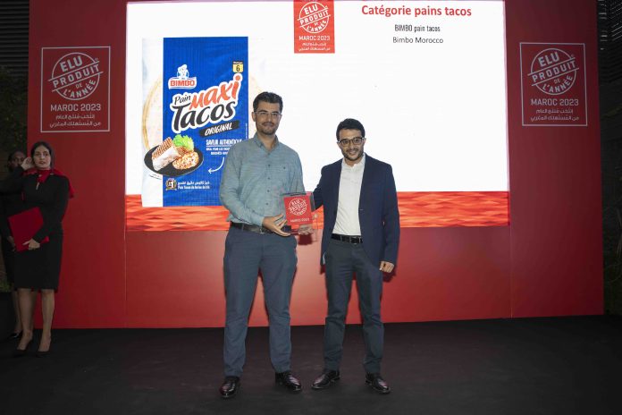 Élu produit de l'année 2023 Le Pain de Tortillas Bimbo l'emporte
