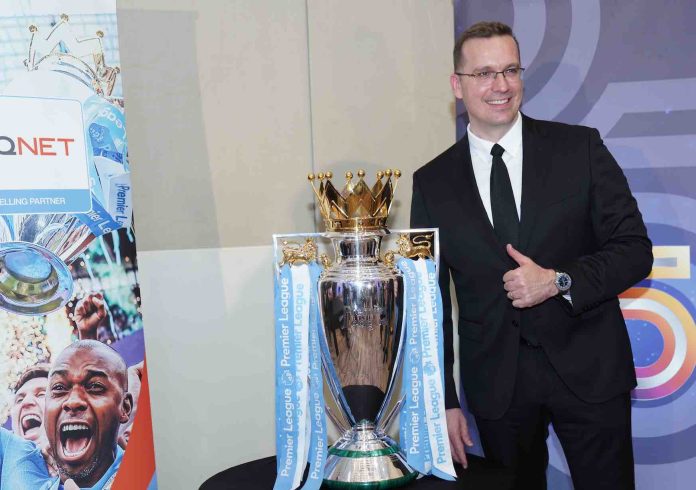 Le trophée de la Premier League de Manchester City dévoilé au Maroc par QNET
