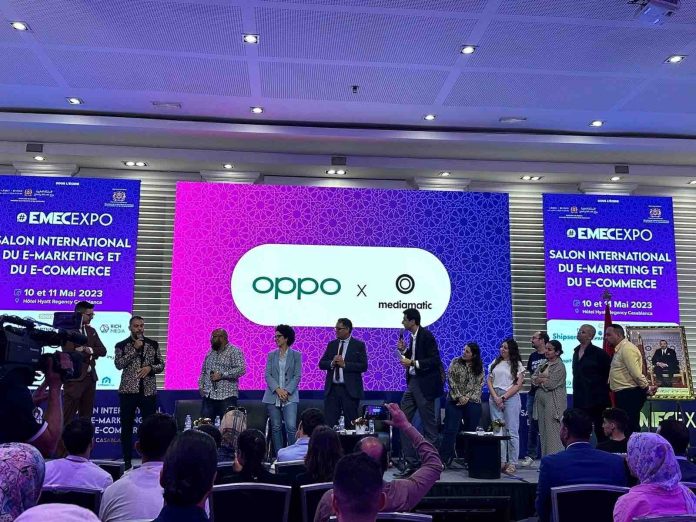 OPPO Charity Cup reçoit le prestigieux prix de la meilleure campagne RSE à l'EMEC EXPO 2023 à Casablanca, Maroc