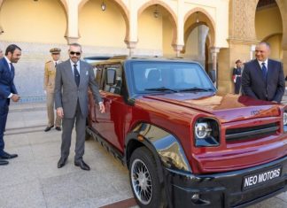 Présentation à SM le Roi d’un modèle de la 1ère marque automobile grand public marocaine et du prototype de véhicule à hydrogène d’initiative marocaine Présentation à SM le Roi d’un modèle de la 1ère marque automobile grand public marocaine et du prototype de véhicule à hydrogène d’initiative marocaine