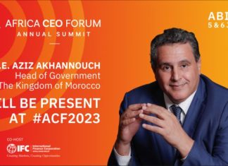 Aziz Akhannouch, chef du gouvernement marocain, participe à l’Africa CEO Forum 2023 à Abidjan Aziz Akhannouch, chef du gouvernement marocain, participe à l'Africa CEO Forum 2023 à Abidjan