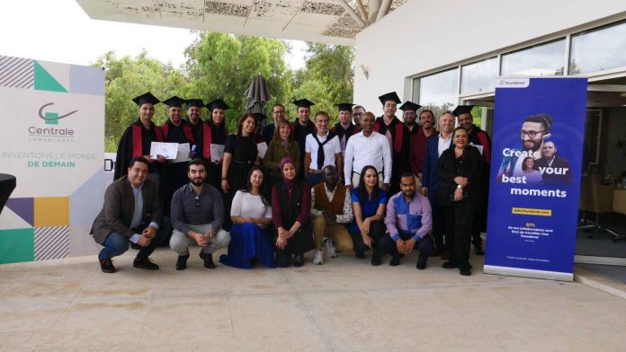 Foundever et l'École Centrale Casablanca célèbrent les lauréats du programme de leadership lors d'une cérémonie de remise de certificats