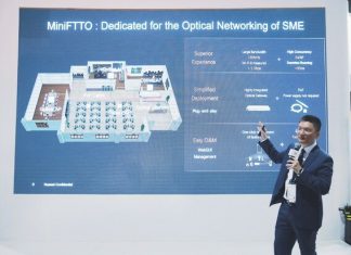 Huawei déploie les solutions de réseau OptiX intelligent F5G en Afrique Huawei déploie les solutions de réseau OptiX intelligent F5G en Afrique