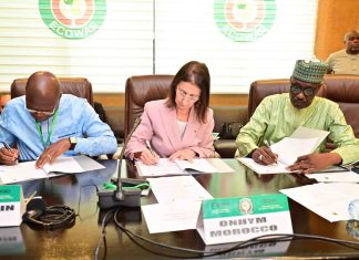 Le Nigéria, le Maroc, la Côte d’Ivoire, le Liberia, le Bénin et la Guinée signent des protocoles d’accord pour le gazoduc Nigeria-Maroc Le Nigéria, le Maroc, la Côte d'Ivoire, le Liberia, le Bénin et la Guinée signent des protocoles d'accord pour le gazoduc Nigeria-Maroc