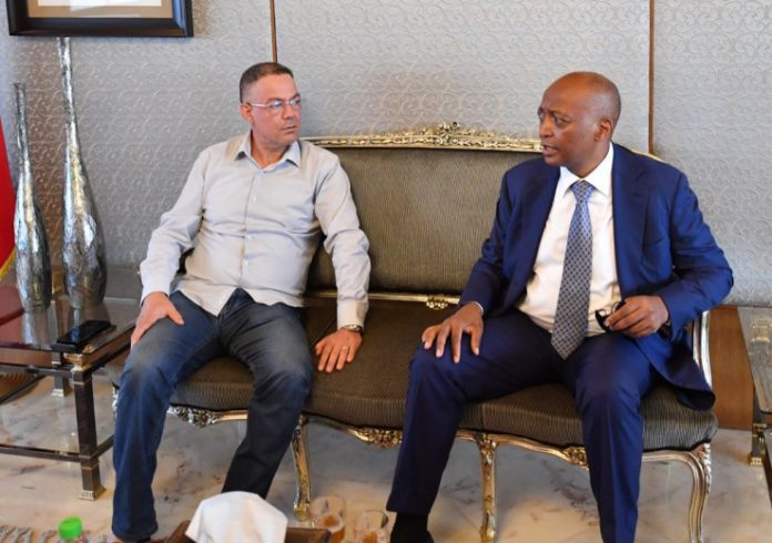 Le président de la CAF, Patrice Motsepe, en visite privée au Maroc