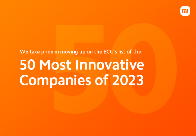 Xiaomi grimpe au classement des 50 entreprises les plus innovantes établi par le Boston Consulting Group
