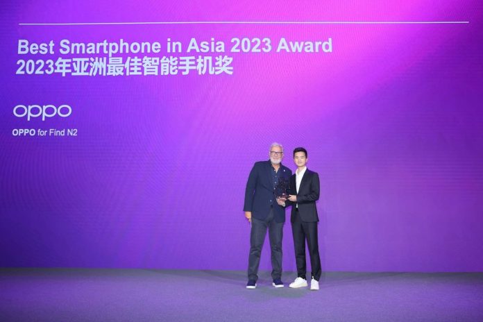 OPPO Find N2 remporte le prix du meilleur smartphone grâce à ses performances exceptionnelles