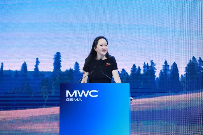 Sabrina Meng, Présidente tournante de Huawei, appelle à une adoption massive de la transformation 5G