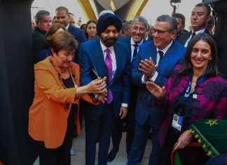 L’ONMT dévoile le pavillon Maroc lors des Assemblées annuelles de la Banque Mondiale et du FMI L'ONMT dévoile le pavillon Maroc lors des Assemblées annuelles de la Banque Mondiale et du FMI