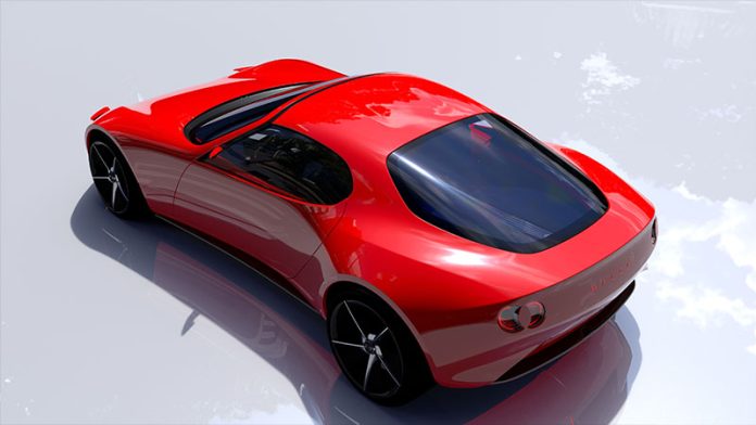 Nouveau concept de voiture de sport compacte Mazda