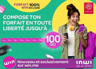 Win by Inwi Dévoile ses Offres de Forfaits 100 Go Win by Inwi Dévoile ses Offres de Forfaits 100 Go