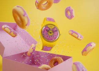 Chaud devant ! Swatch rend hommage à The Simpsons avec une montre gourmande Chaud devant ! Swatch rend hommage à The Simpsons avec une montre gourmande