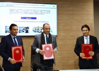 Signature de Conventions pour l’Encadrement des Étudiants de l’EAMR Signature de Conventions pour l'Encadrement des Étudiants de l'EAMR