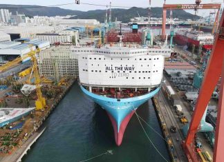 Maersk inaugure un navire révolutionnaire au méthanol sur la route Asie-Europe avec escale à Tanger Med Maersk inaugure un navire révolutionnaire au méthanol sur la route Asie-Europe avec escale à Tanger Med