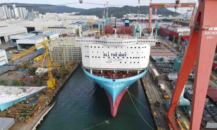 Maersk inaugure un navire révolutionnaire au méthanol sur la route Asie-Europe avec escale à Tanger Med