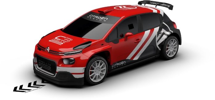 Citroën Racing Révèle une Livrée C3 Rally2 Audacieuse pour la Saison 2024