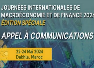 Appel à Contributions pour les Journées Internationales de Macroéconomie et de Finance 2024 Appel à Contributions pour les Journées Internationales de Macroéconomie et de Finance 2024