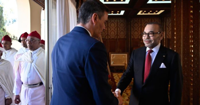 SM le Roi Mohammed VI reçoit M.Pedro SANCHEZ, Président du Gouvernement du Royaume d’Espagne