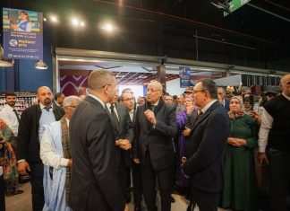 L’inauguration du premier hypermarché de Marjane à Laâyoune L'inauguration du premier hypermarché de Marjane à Laâyoune