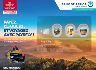 Une première au Maroc : BANK OF AFRICA et Royal Air Maroc s’unissent pour lancer « Pay&Fly » Une première au Maroc : BANK OF AFRICA et Royal Air Maroc s'unissent pour lancer "Pay&Fly"