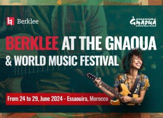 Berklee on the Road : Une Escale Impérissable au Festival Gnaoua d’Essaouira, du 24 au 29 juin ! Berklee on the Road : Une Escale Impérissable au Festival Gnaoua d'Essaouira, du 24 au 29 juin !