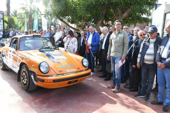 Départ du 14ème Maroc Historic Rally à Casablanca
