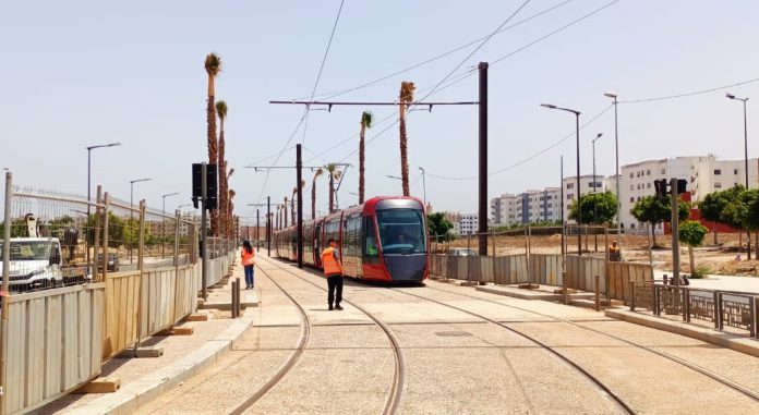 Nouveaux Tests sur les Lignes T3 et T4 du Tramway à Casablanca