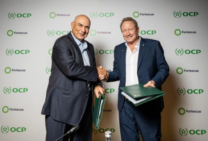 OCP et Fortescue : Une Alliance pour l'Énergie Verte et l'Innovation au Maroc