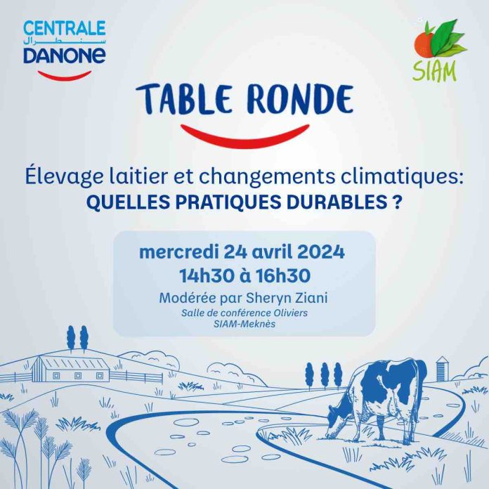 SIAM 2024 : Centrale Danone guide le débat sur l'élevage laitier et les défis climatiques lors d'une table ronde