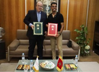 Al Barid Bank sponsorise l’athlète paralympide Ayoub Sadni Al Barid Bank sponsorise l'athlète paralympide Ayoub Sadni