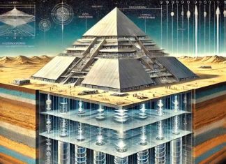 Découverte d’une structure souterraine massive sous les pyramides de Gizeh Découverte d'une structure souterraine massive sous les pyramides de Gizeh
