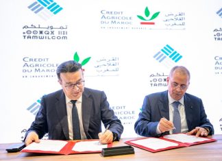 TAMWILCOM et Crédit Agricole du Maroc : un partenariat stratégique pour booster l’innovation en Fintech et Agritech TAMWILCOM et Crédit Agricole du Maroc : un partenariat stratégique pour booster l’innovation en Fintech et Agritech