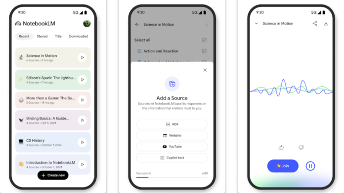Google NotebookLM se déploie sur mobile une révolution silencieuse de la recherche personnelle assistée par IA Google NotebookLM se déploie sur mobile : une révolution silencieuse de la recherche personnelle assistée par IA